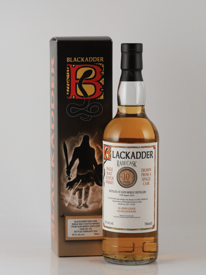 Black Adder Raw Cask Glen Moray 10 Year Old 2013 - Bottle Of Japan