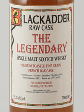 Load image into Gallery viewer, Black Adder Raw Cask Legendary French Oak - Bottle Of Japan