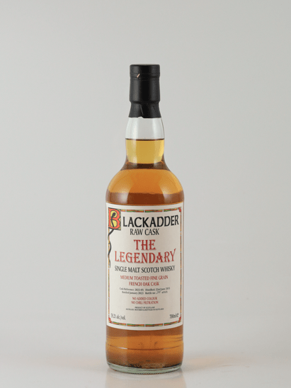 Black Adder Raw Cask Legendary French Oak - Bottle Of Japan