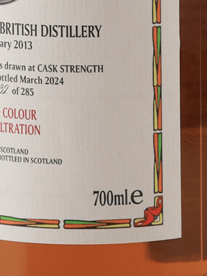 Black Adder Raw Cask North British 11 Year Old 2013 - Bottle Of Japan