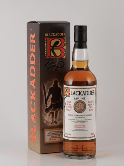Black Adder Raw Cask North British 11 Year Old 2013 - Bottle Of Japan