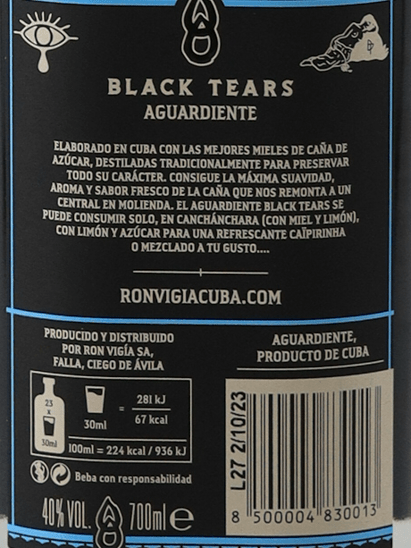 Black Tears Aguardiente - Bottle Of Japan