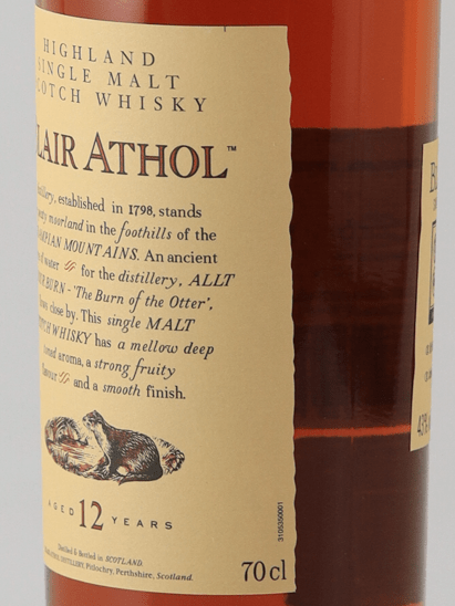 Blair Athol 12 Year Old 2025 Release Lot 5095 - Bottle Of Japan