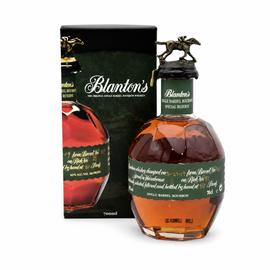 Blanton's Special Reserve Green Label 700ml bourbon bottle with box