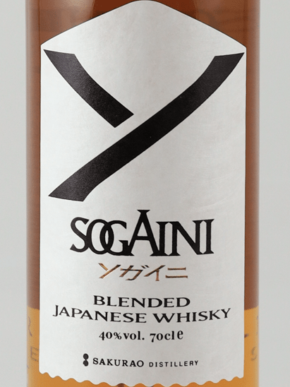 Blended Japanese Whisky SOGAINI - Bottle Of Japan
