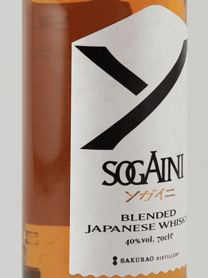 Blended Japanese Whisky SOGAINI - Bottle Of Japan