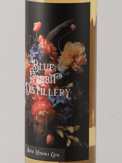 Blue Rabbit Aged Hinoki Gin - Bottle Of Japan