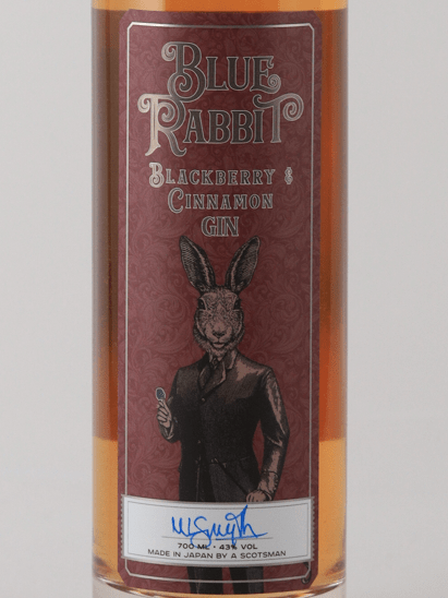 Blue Rabbit Blackberry & Cinnamon Gin - Bottle Of Japan