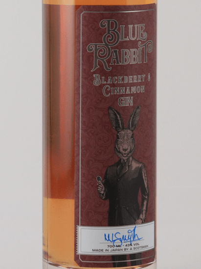 Blue Rabbit Blackberry & Cinnamon Gin - Bottle Of Japan