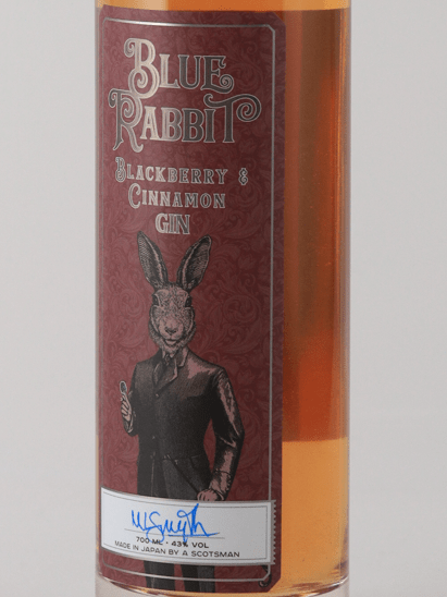 Blue Rabbit Blackberry & Cinnamon Gin - Bottle Of Japan