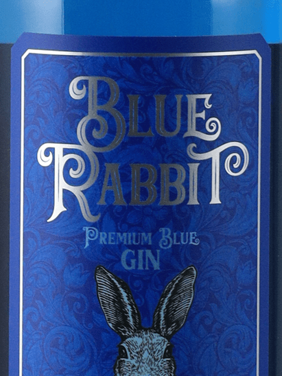 Blue Rabbit Premium Blue Gin - Bottle Of Japan