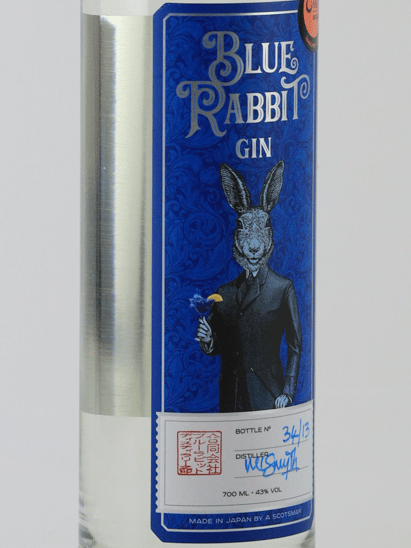 Blue Rabbit Signature Gin - Bottle Of Japan