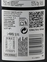 Load image into Gallery viewer, Bodegas Hidalgo La Gitana Pedro Ximénez Triana - Bottle Of Japan