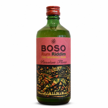 Load image into Gallery viewer, BOSO Rum Riddim THE HIGHBALL RUM Passion Flow 38.0% 500ml on white background
