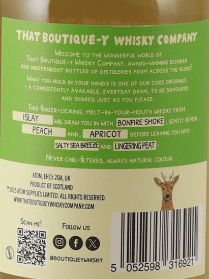 Boutique Whiskey Buffet Islay Single Malt - Bottle Of Japan