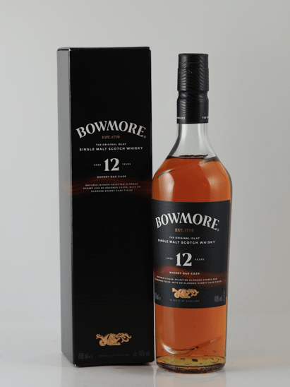 Bowmore 12 Year Old Sherry Cask - Bottle Of Japan