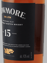 Load image into Gallery viewer, Bowmore 15 Year Old 700ml New Label - Bottle Of Japan