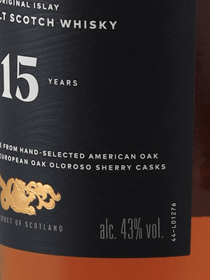 Bowmore 15 Year Old 700ml New Label - Bottle Of Japan