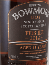Load image into Gallery viewer, Bowmore 15 Year Old Feis Ile 2012 - Bottle Of Japan