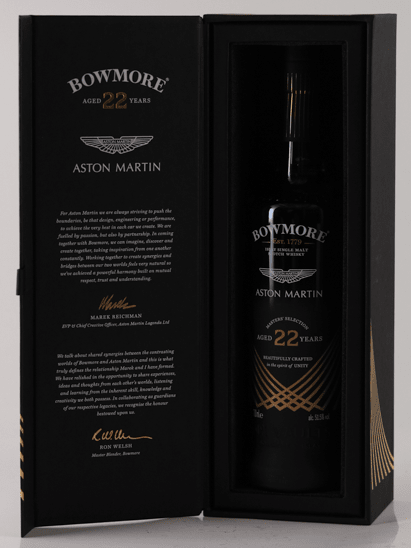 Bowmore 22 Year Old Aston Martin Edition - Bottle Of Japan