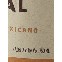Load image into Gallery viewer, Bozal Ensamble artisanal mezcal Espadin Mexicano Barril - label strength and volume