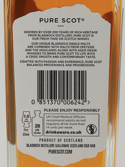 Bradnoock Pure Scot - Bottle Of Japan