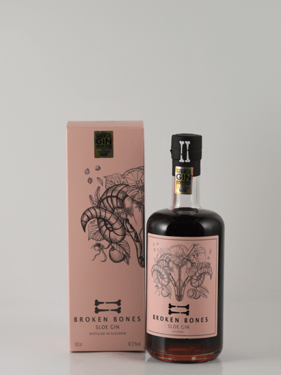 Broken Bones Slow Gin - Bottle Of Japan