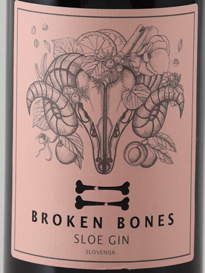 Broken Bones Slow Gin - Bottle Of Japan