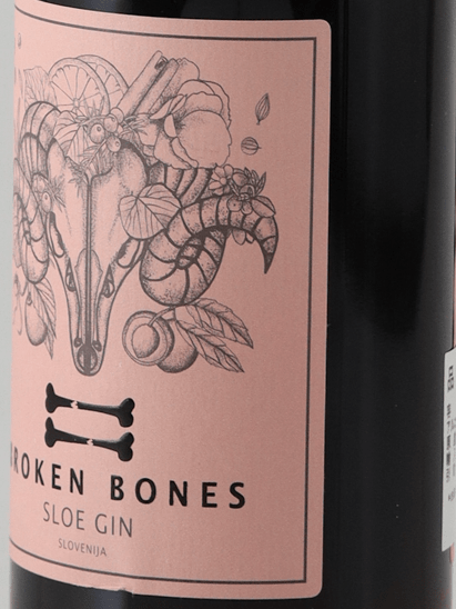 Broken Bones Slow Gin - Bottle Of Japan