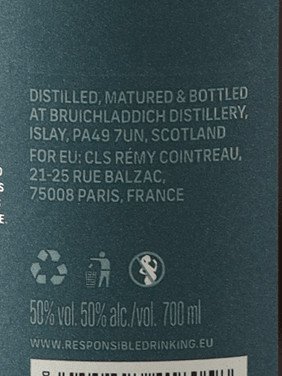 Bruichladdich 21 Year Old Re - Define - Bottle Of Japan