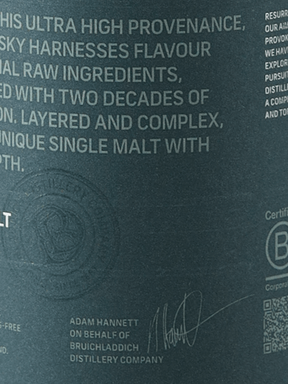 Bruichladdich 21 Year Old Re - Define - Bottle Of Japan