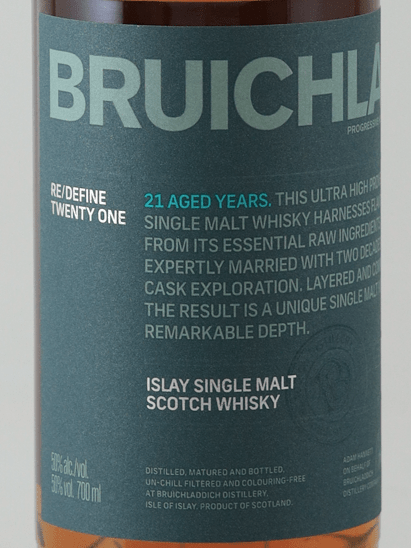 Bruichladdich 21 Year Old Re - Define - Bottle Of Japan