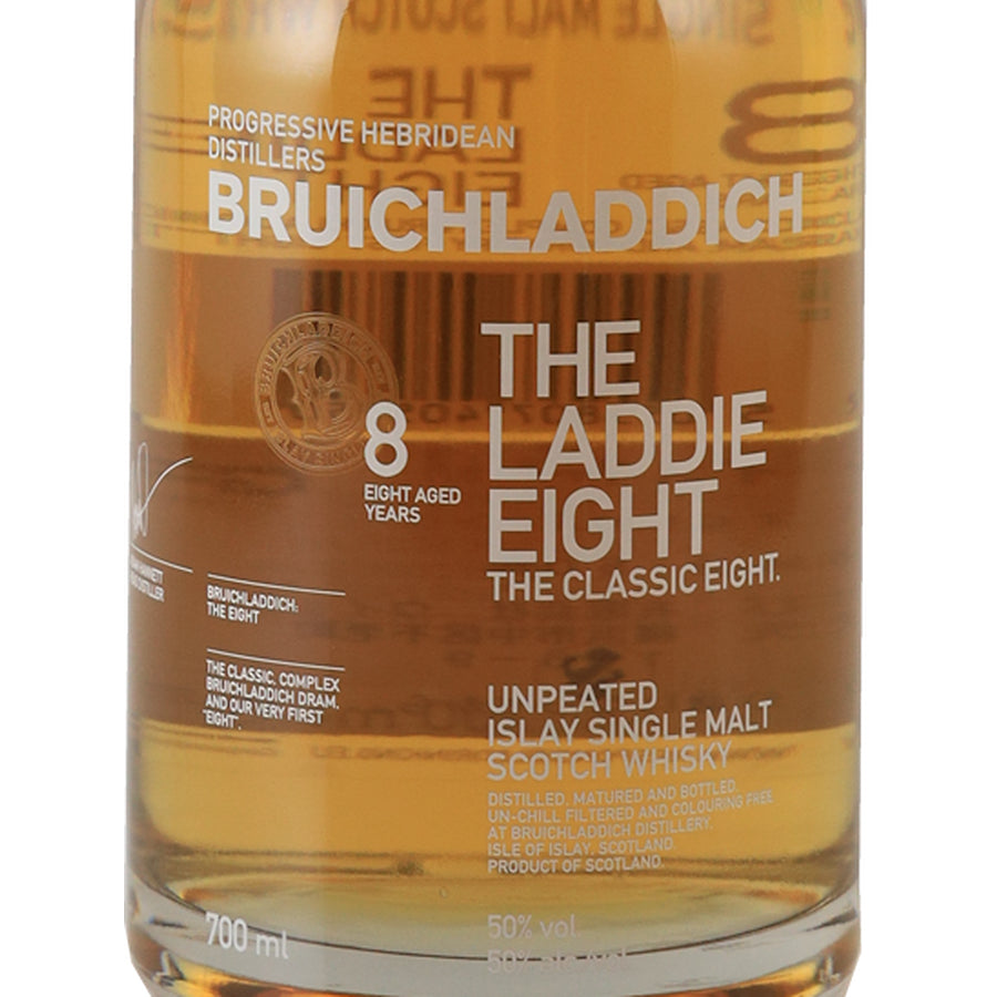 Bruichladdich The Laddie Eight 8 Year Old 700ml - front label