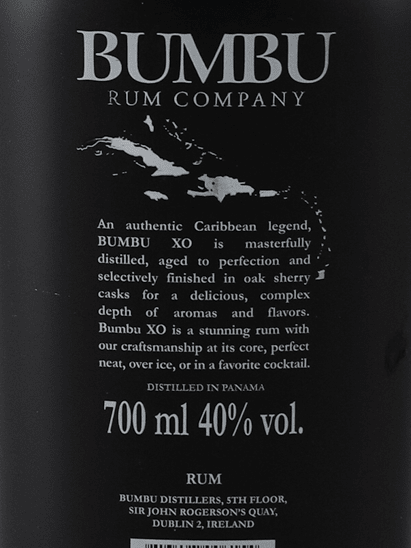 Bumbo Rum XO - Bottle Of Japan