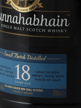 Load image into Gallery viewer, Bunnahabhain 18 Year Old - Bottle Of Japan