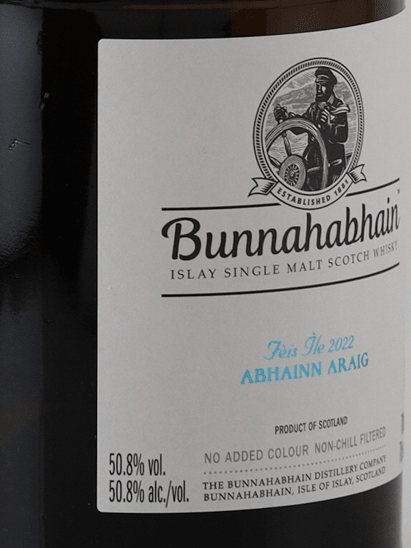 Bunnahabhain Abhainn Araig Feis Ile 2022 - Bottle Of Japan