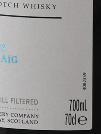 Bunnahabhain Abhainn Araig Feis Ile 2022 - Bottle Of Japan