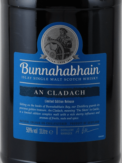 Bunnahabhain An Cladach 1L - Bottle Of Japan