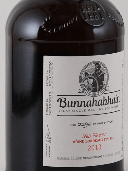 Bunnahabhain Feis Ile 2021 - Bottle Of Japan