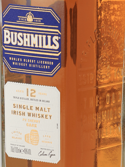Bushmills 12 Year Old PX Sherry Cask - Bottle Of Japan