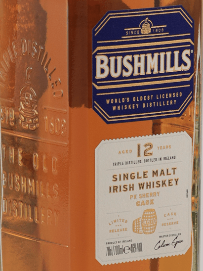 Bushmills 12 Year Old PX Sherry Cask - Bottle Of Japan