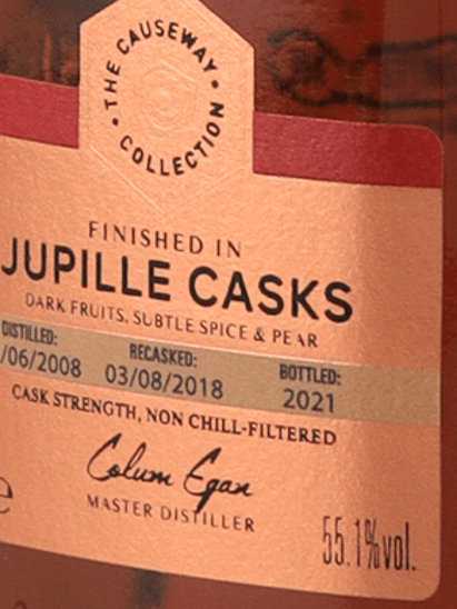 Bushmills 2008 Jupile Cask - Bottle Of Japan