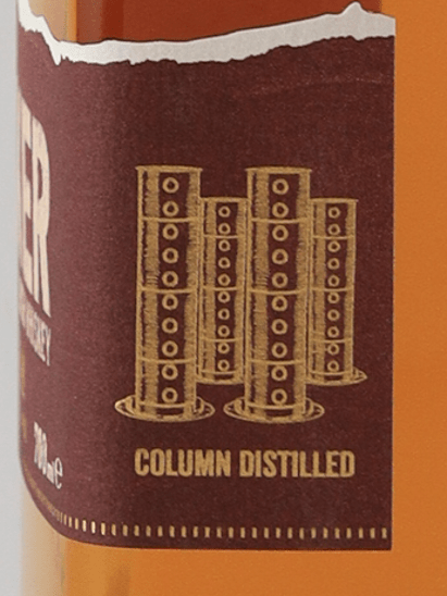 Busker Single Grain Irish Whiskey New Label - Bottle Of Japan