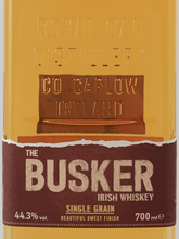 Load image into Gallery viewer, Busker Single Grain Irish Whiskey New Label - Bottle Of Japan