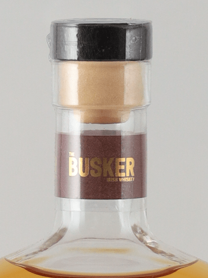 Busker Single Grain Irish Whiskey New Label - Bottle Of Japan