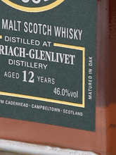 Load image into Gallery viewer, Cadenhead Original Collection Benriach 12 Year Old - Bottle Of Japan