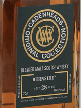 Load image into Gallery viewer, Cadenhead's Original Collection Burnside 28 Year Old - Bottle Of Japan