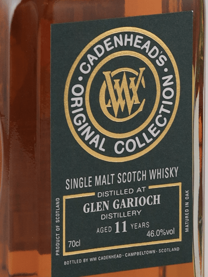 Cadenhead's Original Collection Glen Garioch 11 Year Old - Bottle Of Japan