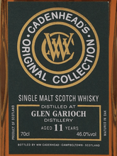 Load image into Gallery viewer, Cadenhead's Original Collection Glen Garioch 11 Year Old - Bottle Of Japan