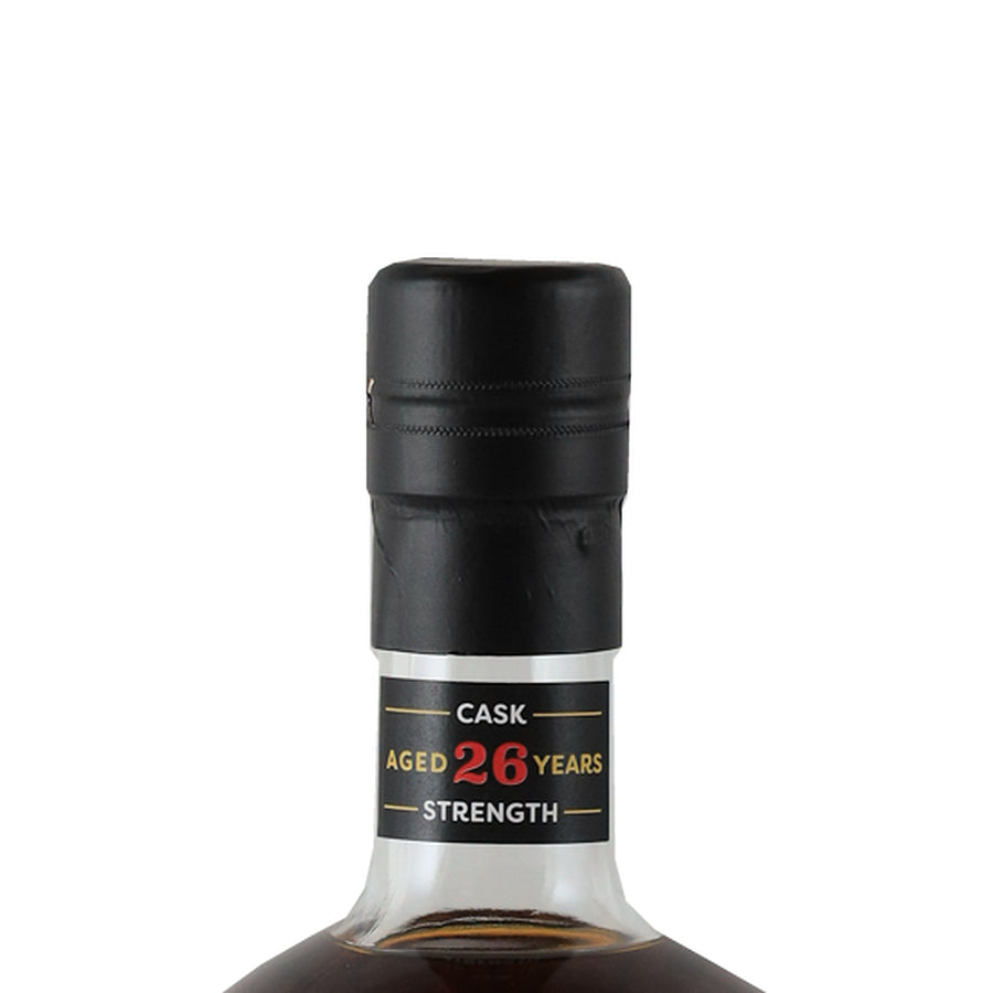 Cadenhead's 7 Stars 26 Year Old 700ml blended Scotch whisky - neck age label and cap